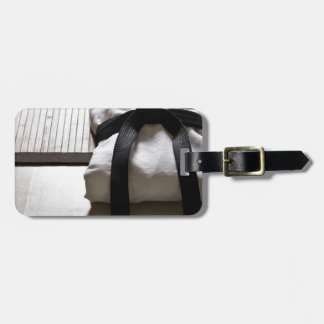 Judo Gi on Tatami mat Luggage Tag
