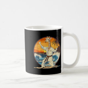 Judo Giraffe Nature Kickboxing Taekwondo Martial Coffee Mug