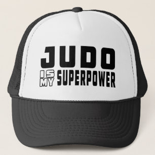Judo is my superpower trucker hat