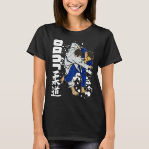 Judo Judoken Japan Jiu Jitsu Martial Training Athl T-Shirt
