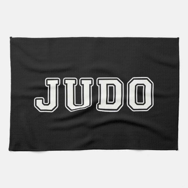 Judo Kitchen Towel (Horizontal)