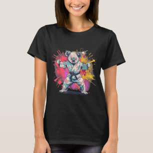 Judo Koala Nature Kickboxing Taekwondo Martial T-Shirt