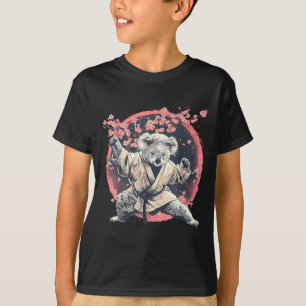 Judo Koala Nature Kickboxing Taekwondo Martial T-Shirt