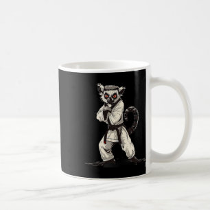 Judo Lemur Nature Kickboxing Taekwondo Martial Art Coffee Mug