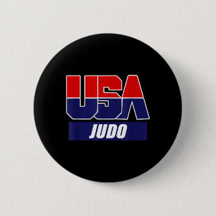 Judo Martial Arts 2024 USA Team 2 Inch Round Button