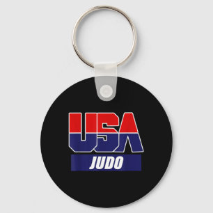 Judo Martial Arts 2024 USA Team Keychain