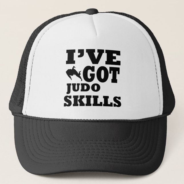 Judo Martial Arts designs Trucker Hat (Front)