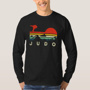 Judo Martial Arts- Judoka Self Defence Fighter Ret T-Shirt