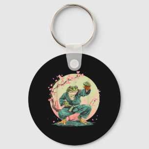 Judo MMA Toad Kickboxing Taekwondo Frog Sakura Keychain