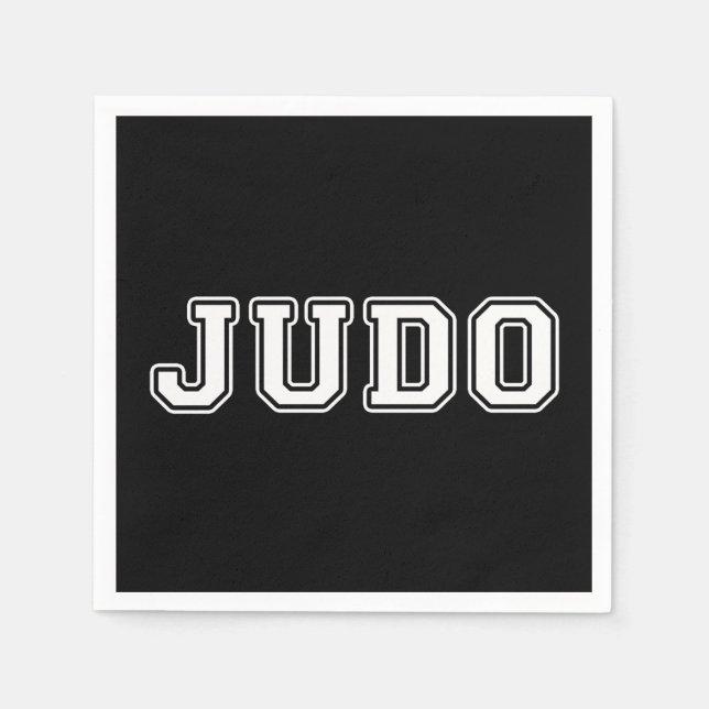 Judo Napkin (Front)