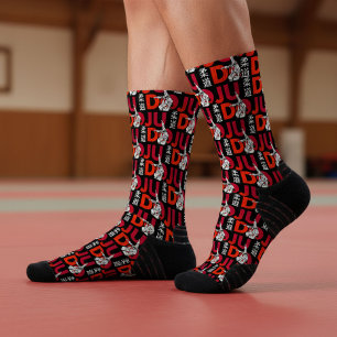 Judo Pattern - Bold and Dynamic Socks