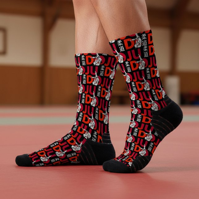 Judo Pattern - Bold and Dynamic Socks (Creator Uploaded)