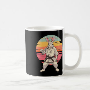 Judo Rabbit Bunny Nature Kickboxing Taekwondo Mart Coffee Mug