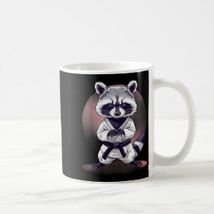 Judo Raccoon Nature Kickboxing Taekwondo Martial Coffee Mug
