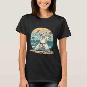 Judo Rhino Nature Kickboxing Taekwondo Martial T-Shirt