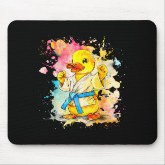 Judo Rubber Duck Nature Kickboxing Taekwondo Mouse Pad