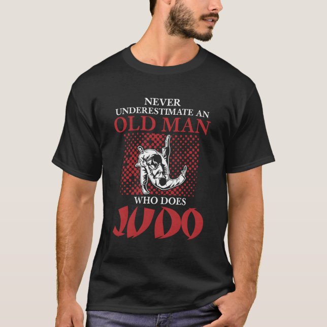 Judo Tee For Men Dad Or Grandpa Christmas Gift Ide (Front)