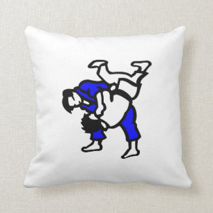 Judo Throw Pillow