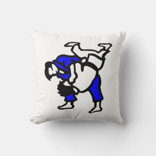 Judo Throw Pillow