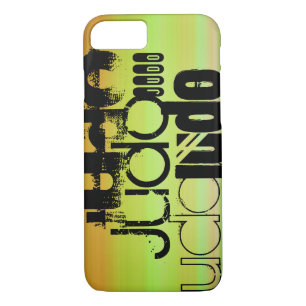 Judo; Vibrant Green, Orange, & Yellow Case-Mate iPhone Case