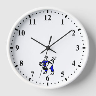 Judo Wall Clock