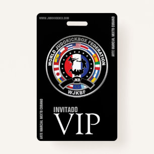 JUDOKICKBOX Badge - Credencial Vip