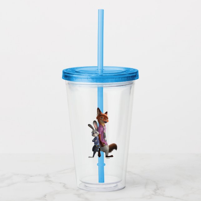 Judy and Nick Best Buds Acrylic Tumbler (Front)
