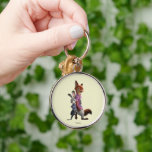 Judy and Nick Best Buds Keychain<br><div class="desc">Zootopia 2 | Judy Hopps and Nick Wilde are best buds,  standing back to back in this fun pose. Carry around your favorite crime-fighting partners on a tote bag,  mug,  or sport on a graphic tee. Catch Hopps and Wilde on even more custom Zazzle merchandise today!</div>