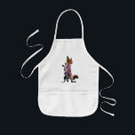 Judy and Nick Best Buds Kids Apron<br><div class="desc">Zootopia 2 | Judy Hopps and Nick Wilde are best buds,  standing back to back in this fun pose. Carry around your favorite crime-fighting partners on a tote bag,  mug,  or sport on a graphic tee. Catch Hopps and Wilde on even more custom Zazzle merchandise today!</div>