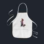 Judy and Nick Best Buds Kids Apron<br><div class="desc">Zootopia 2 | Judy Hopps and Nick Wilde are best buds,  standing back to back in this fun pose. Carry around your favorite crime-fighting partners on a tote bag,  mug,  or sport on a graphic tee. Catch Hopps and Wilde on even more custom Zazzle merchandise today!</div>