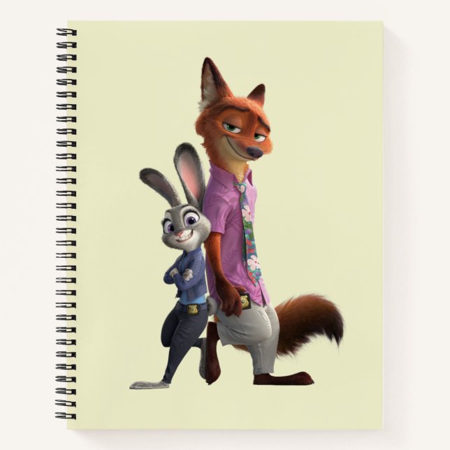 Judy and Nick Best Buds Notebook (Front)