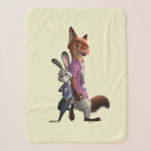Judy and Nick Best Buds Sherpa Blanket