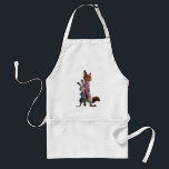 Judy and Nick Best Buds Standard Apron<br><div class="desc">Zootopia 2 | Judy Hopps and Nick Wilde are best buds,  standing back to back in this fun pose. Carry around your favorite crime-fighting partners on a tote bag,  mug,  or sport on a graphic tee. Catch Hopps and Wilde on even more custom Zazzle merchandise today!</div>