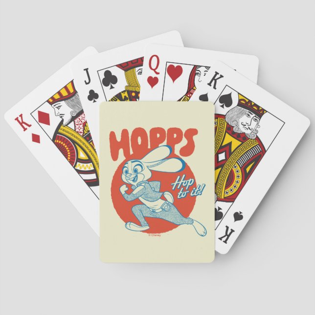 Judy Hopps - Hop to it! Playing Cards (Back)
