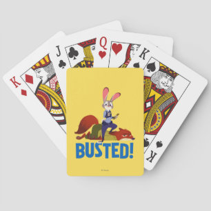 Judy Hopps & Nick Wilde - Busted! Playing Cards