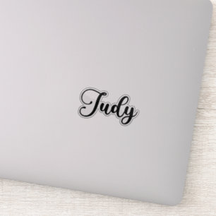 Judy Name - Handwritten Calligraphy