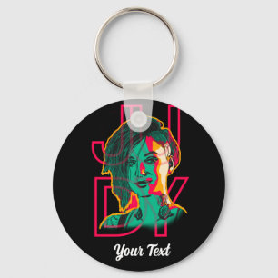 Judy personalized keychain