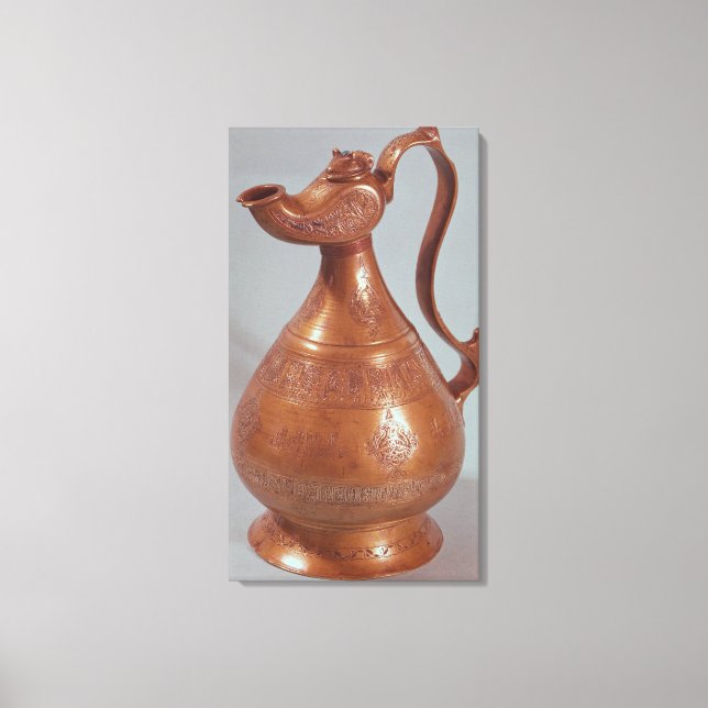 Jug, from Khorasan, Iran, 1218 Canvas Print (Front)