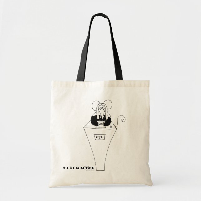 Juge - sac fourre-tout à stickmice (Devant)