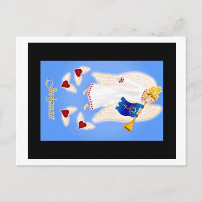 Jugement - Carte postale (Devant)