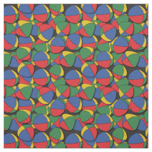 Juggler Colorful Juggling Balls Patterned Fabric