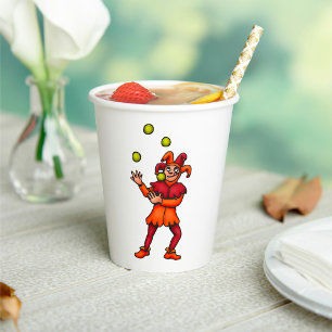 Juggler Paper Cups