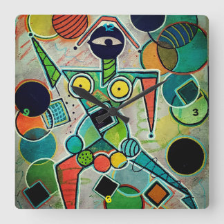 "Juggler" Wall Clock