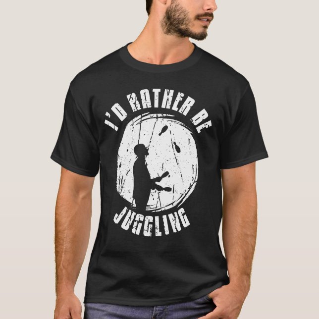 Juggling Dad Juggle Father Juggler T-Shirt (Front)