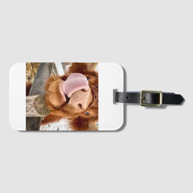 Juggling Daisies Daphne Luggage Tag (Front Horizontal)