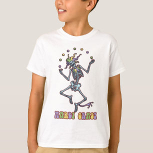 Juggling Jester Skeleton T-Shirt