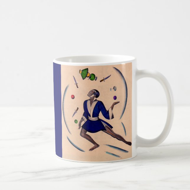 juggling juggler coffee mug (Right)