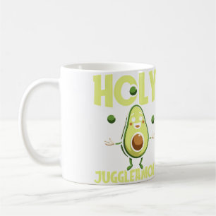 Juggling Juggler - Juggle Artist Avocado Holy Jugg Coffee Mug