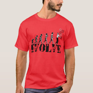 Juggling Juggler Juggle Evolution Sports Art T-Shirt