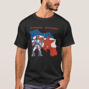 Jugoslavija Jugo Jebiga Tito Balkan SFRJ Jugoslavi T-Shirt